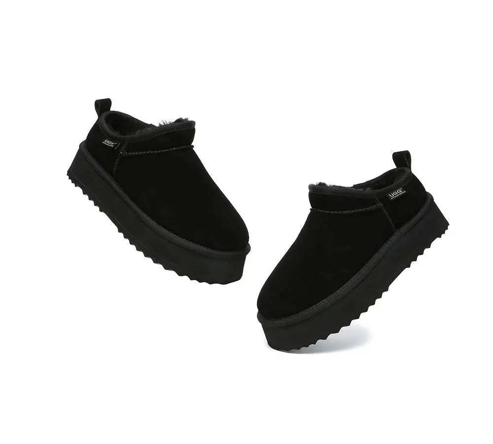 UGG Boots Low Cut Ankle Classic Platform Nano - InflSelection 