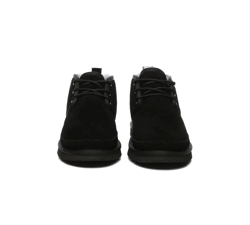 AUSTRALIAN SHEPHERD® Boots  Boots Men Sheepskin Wool Lace Up Ankle Casual Leonard InflSelection