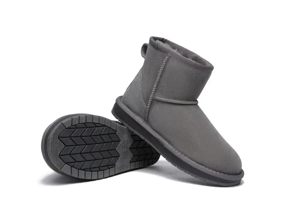 Premium UGG Boots Double Faced Sheepskin Wool Ankle Mini Classic Men Women InflSelection