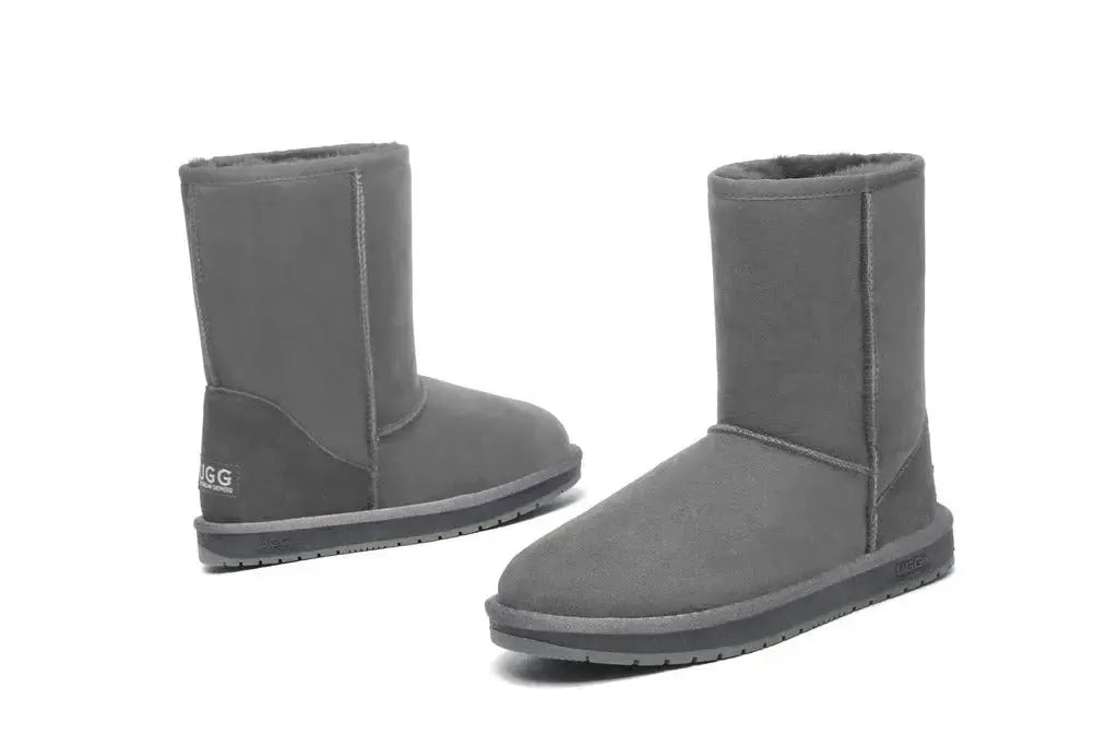 Premium UGG  Boots Double Face Sheepskin Wool Short Classic Men Women InflSelection