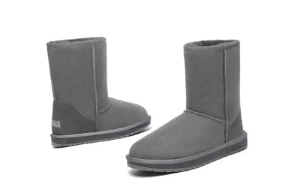 Premium UGG  Boots Double Face Sheepskin Wool Short Classic Men Women InflSelection