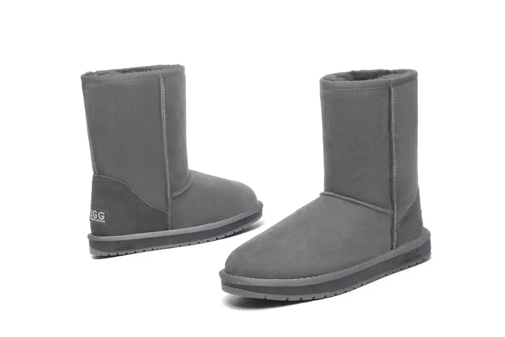Premium UGG  Boots Double Face Sheepskin Wool Short Classic Men Women InflSelection