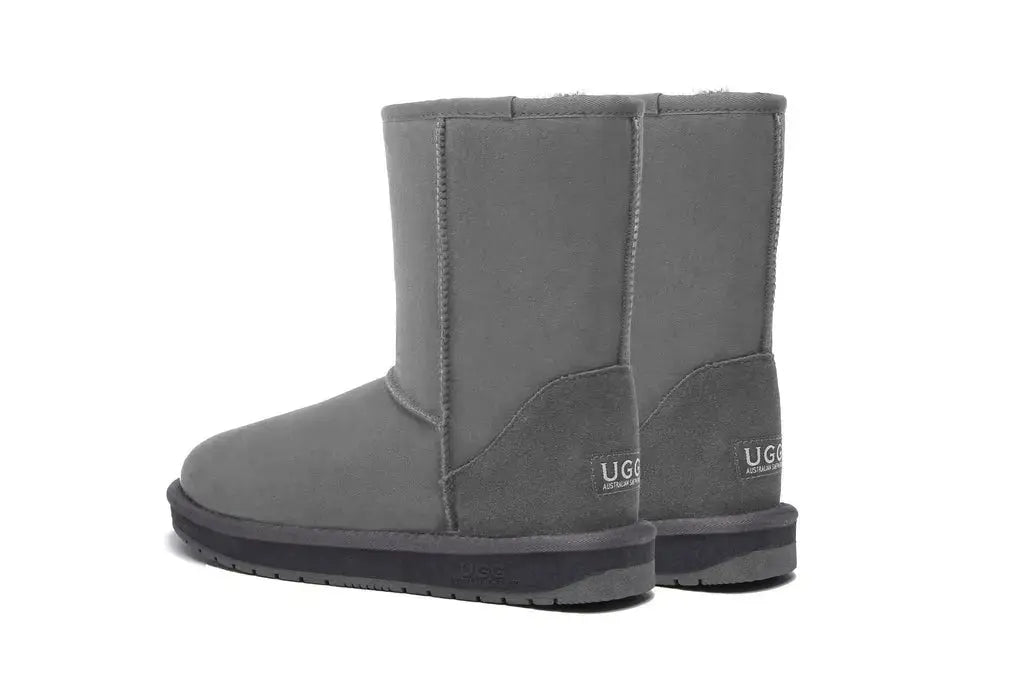Premium UGG  Boots Double Face Sheepskin Wool Short Classic Men Women InflSelection