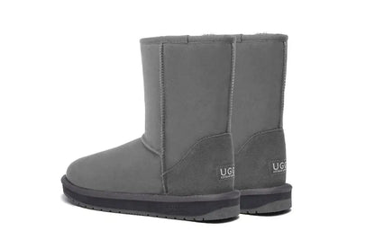 Premium UGG  Boots Double Face Sheepskin Wool Short Classic Men Women InflSelection