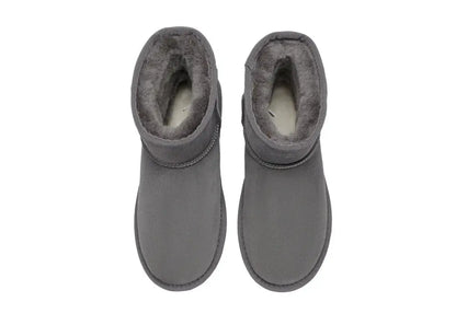 Premium UGG Boots Double Faced Sheepskin Wool Ankle Mini Classic Men Women InflSelection
