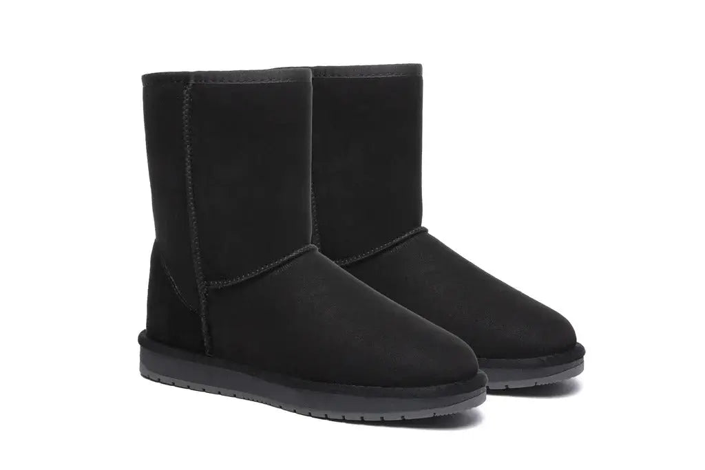 Premium UGG  Boots Double Face Sheepskin Wool Short Classic Men Women InflSelection