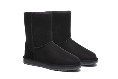 Premium UGG  Boots Double Face Sheepskin Wool Short Classic Men Women InflSelection