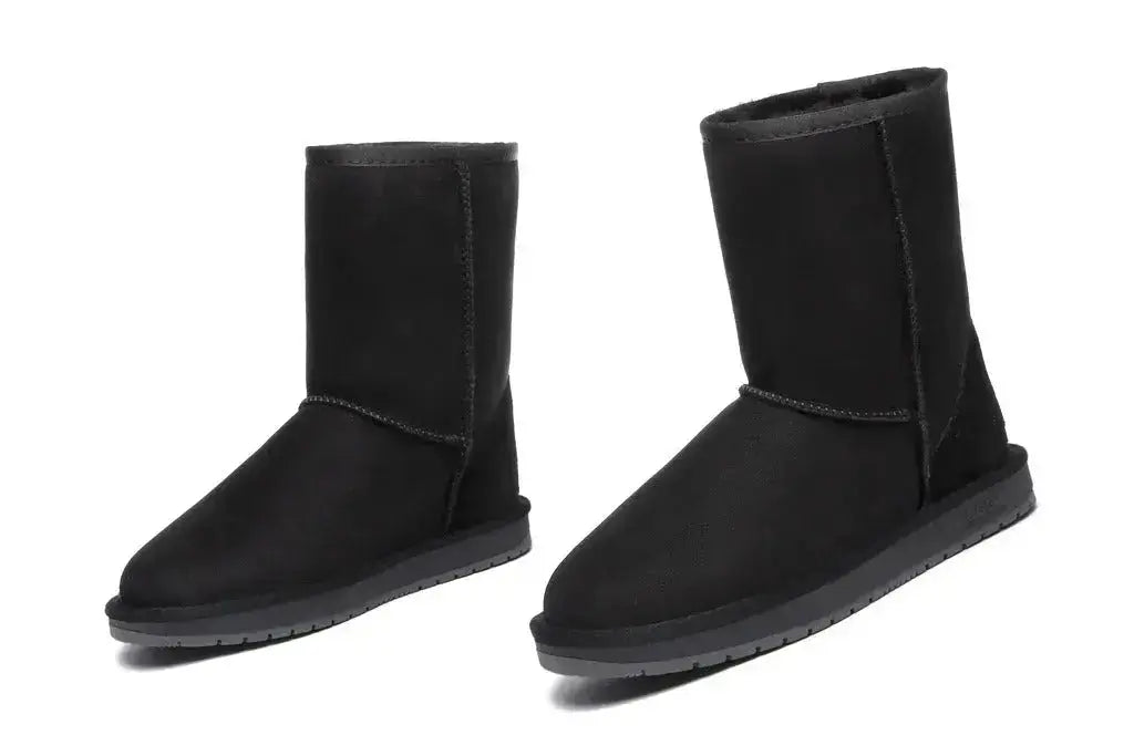 Premium UGG  Boots Double Face Sheepskin Wool Short Classic Men Women InflSelection