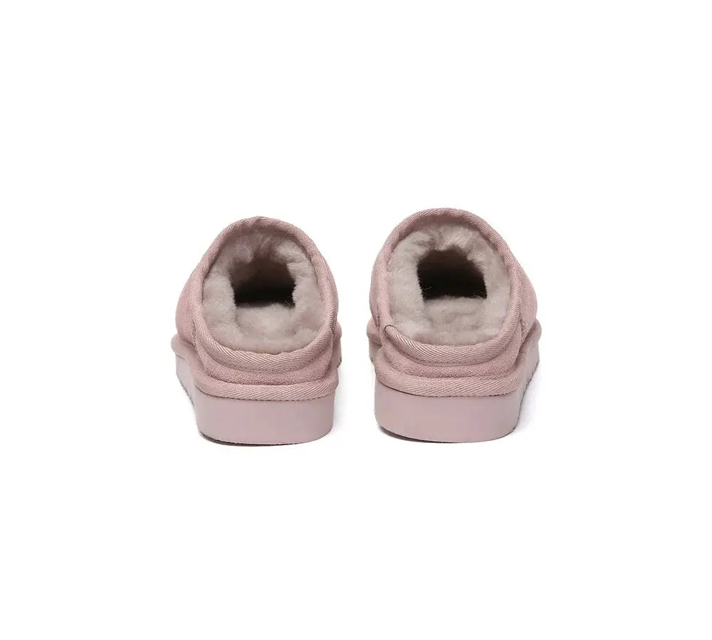 AUSTRALIAN SHEPHERD® UGG Slippers Sheepskin Wool Minimalist Classic Nano InflSelection