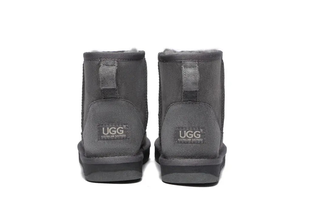 Premium UGG Boots Double Faced Sheepskin Wool Ankle Mini Classic Men Women InflSelection