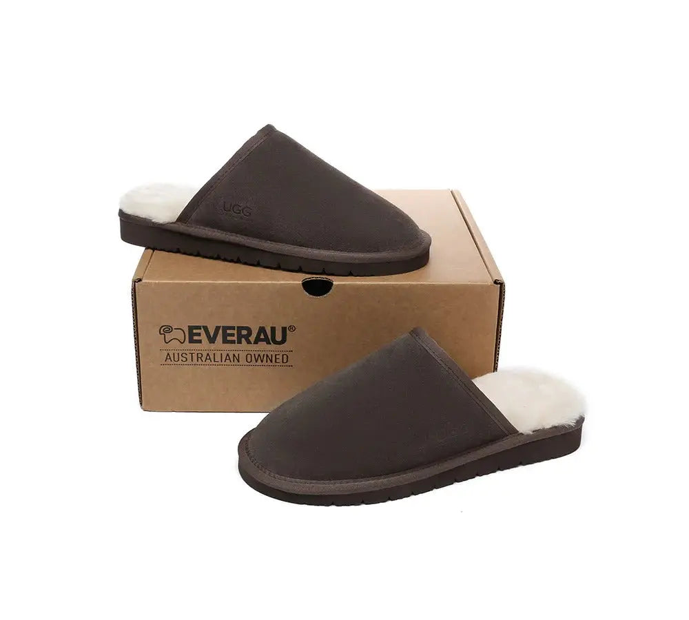 AUSTRALIAN SHEPHERD® Boots  Boots Slippers Men Sheepskin Wool Scuff Cruz InflSelection