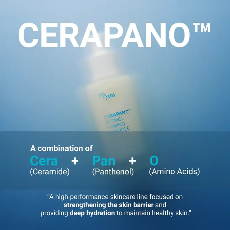 Purynn Cerapano Retinol Firming Ampoule ODM OEM Cosmetics K-beauty Facial Cream Toner Serum Skin barrier repairskin care - InflSelection 