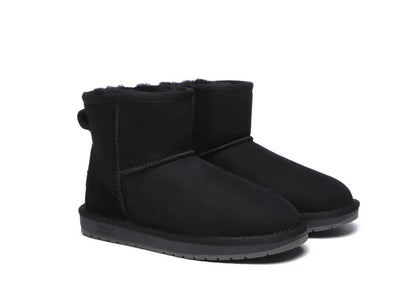 Premium UGG Boots Double Faced Sheepskin Wool Ankle Mini Classic Men Women InflSelection