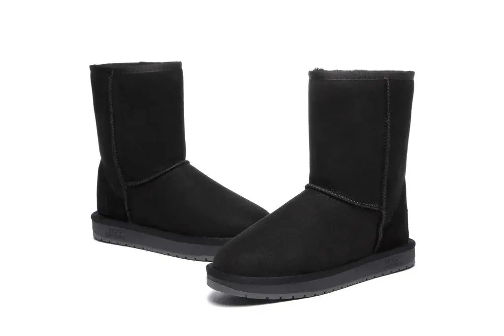 Premium UGG  Boots Double Face Sheepskin Wool Short Classic Men Women InflSelection