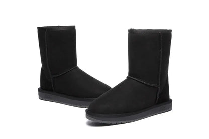 Premium UGG  Boots Double Face Sheepskin Wool Short Classic Men Women InflSelection