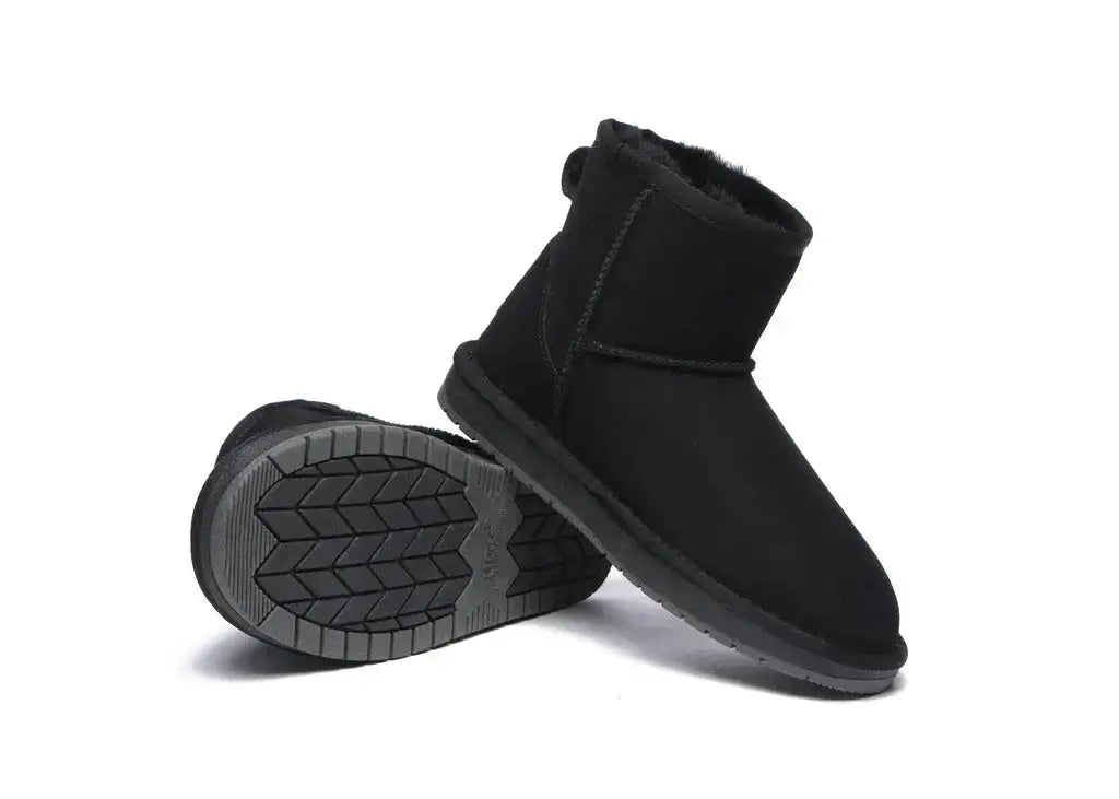 Premium UGG Boots Double Faced Sheepskin Wool Ankle Mini Classic Men Women InflSelection