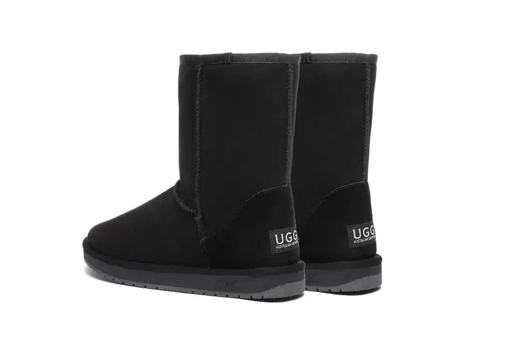Premium UGG  Boots Double Face Sheepskin Wool Short Classic Men Women InflSelection