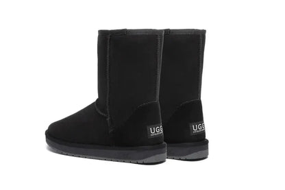 Premium UGG  Boots Double Face Sheepskin Wool Short Classic Men Women InflSelection