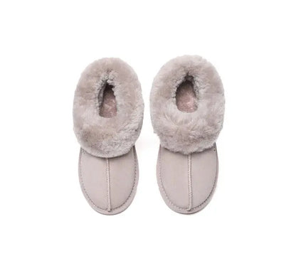 AUSTRALIAN SHEPHERD® UGG Slippers Sheepskin Wool Ankle Homey Special InflSelection