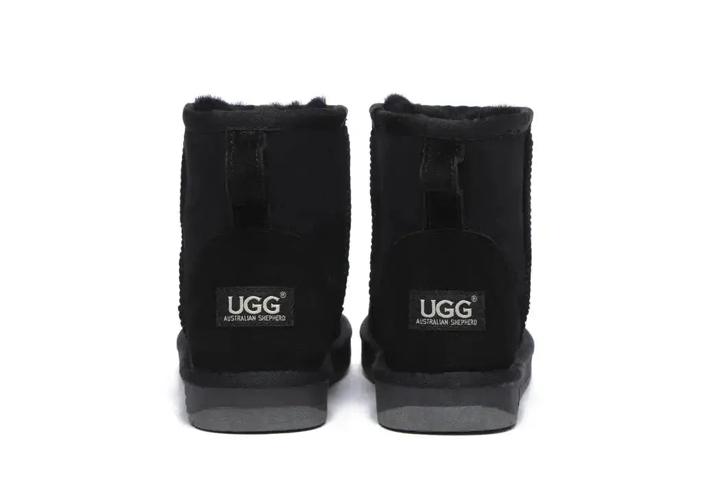 Premium UGG Boots Double Faced Sheepskin Wool Ankle Mini Classic Men Women InflSelection