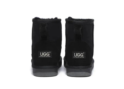 Premium UGG Boots Double Faced Sheepskin Wool Ankle Mini Classic Men Women InflSelection
