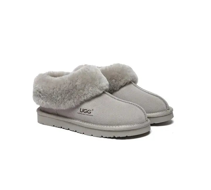 AUSTRALIAN SHEPHERD® UGG Slippers Sheepskin Wool Ankle Homey Special InflSelection