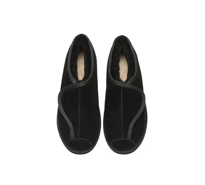 AUSTRALIAN SHEPHERD® UGG Slippers Sheepskin Wool Adjustable Tristen InflSelection