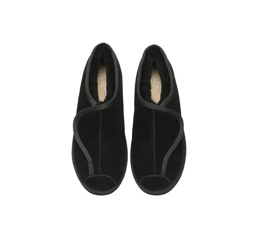 AUSTRALIAN SHEPHERD® UGG Slippers Sheepskin Wool Adjustable Tristen InflSelection