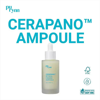 Purynn Cerapano Retinol Firming Ampoule ODM OEM Cosmetics K-beauty Facial Cream Toner Serum Skin barrier repairskin care - InflSelection 