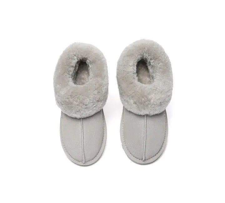 AUSTRALIAN SHEPHERD® UGG Slippers Sheepskin Wool Ankle Homey Special InflSelection