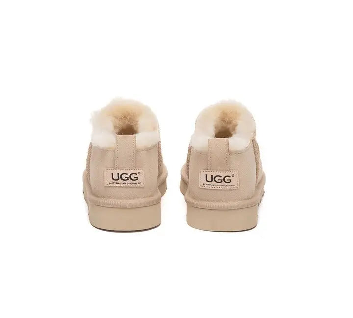 AUSTRALIAN SHEPHERD® UGG Boots Sheepskin Wool Low Cut Ankle Lune InflSelection