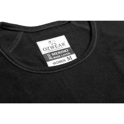 Ozwear Women'S 200 100% Merino Wool Long Sleeve Crew InflSelection