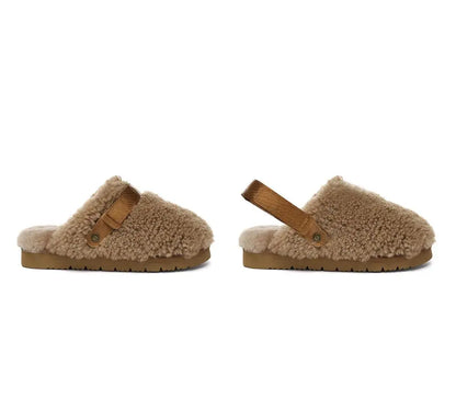 AUSTRALIAN SHEPHERD® UGG Slippers Sheepskin Wool Slingback Noz InflSelection