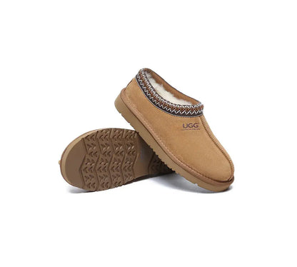 AUSTRALIAN SHEPHERD® Slippers Sheepskin Wool Ankle Tazzy Hippie  Women Men InflSelection