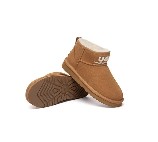 AUSTRALIAN SHEPHERD® UGG Boots Sheepskin Wool Ankle Mini Helia InflSelection