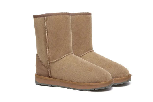 Premium UGG  Boots Double Face Sheepskin Wool Short Classic Men Women InflSelection